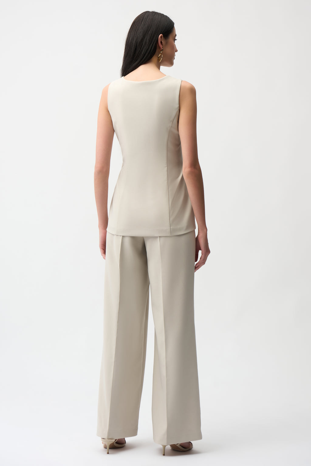 Palazzo con pierna ancha beige piedra de luna 261214