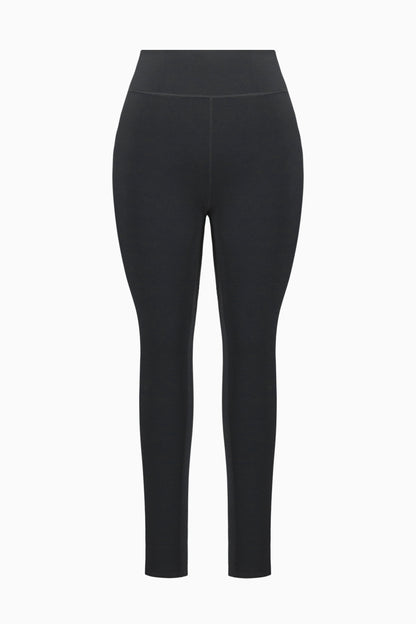 Leggings de compresión de nailon y elastano negro 261625