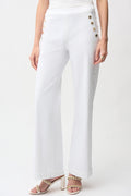 Jeans de pierna ancha sin cierres blanco 261972
