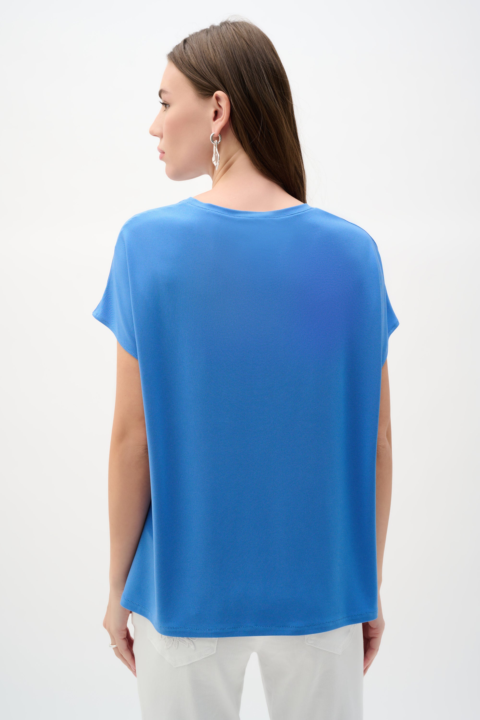 Blusa recta azul 262189