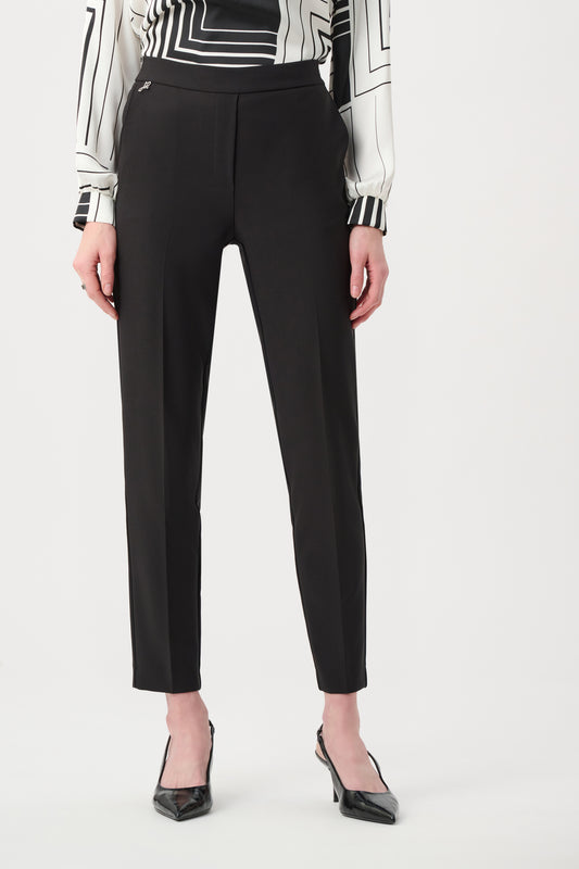 Pantalón ajustado sin cierres negro 263001