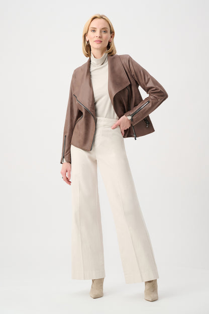 Chaqueta ajustada metalizado avellana 263908