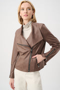 Chaqueta ajustada metalizado avellana 263908