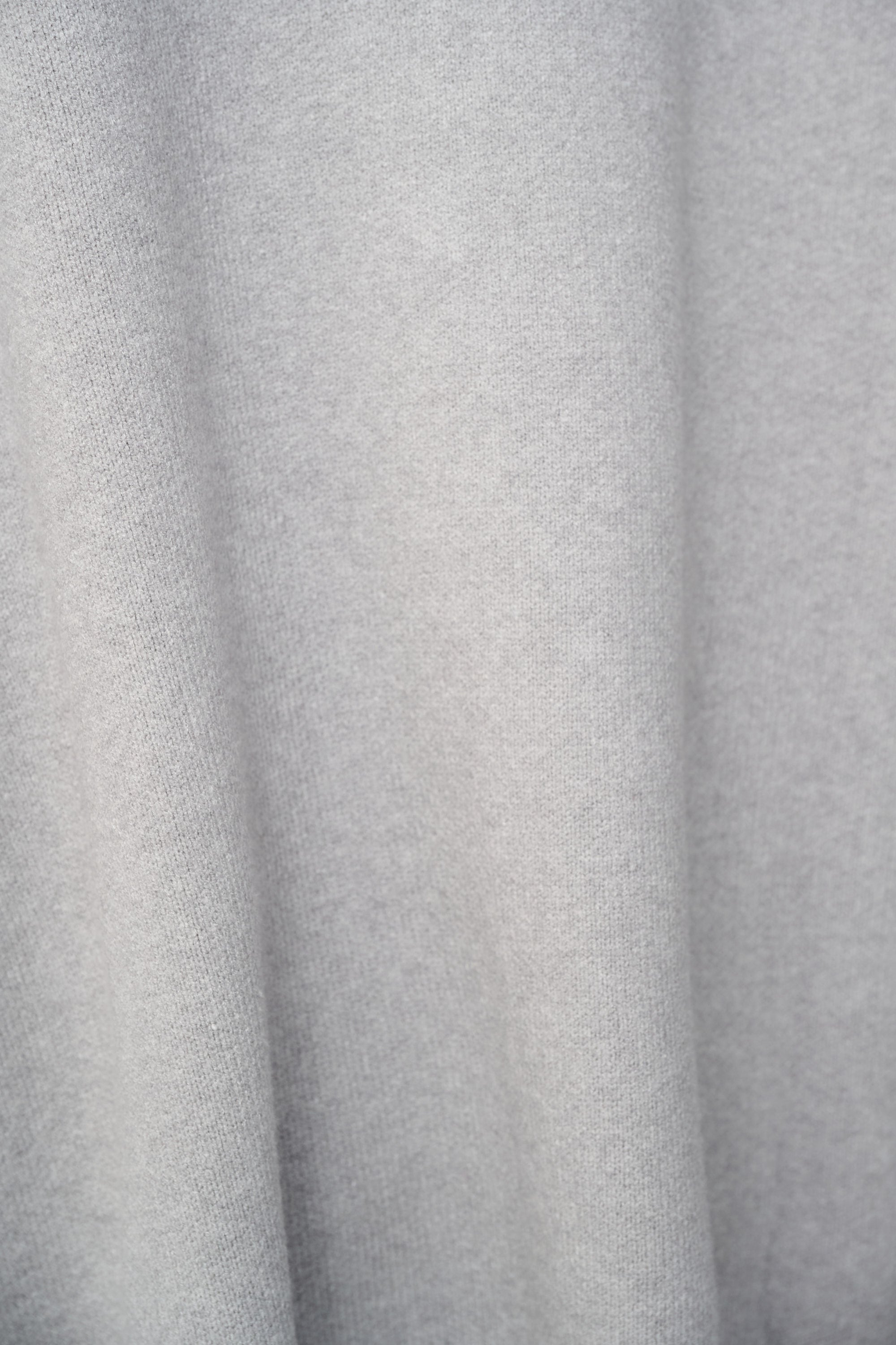 Chaqueta de punto de jersey con cuello medio gris claro 263951