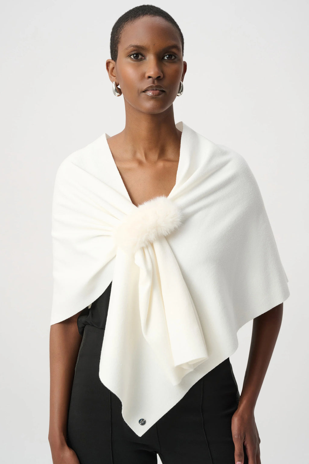Cover up drapeado blanco 264953
