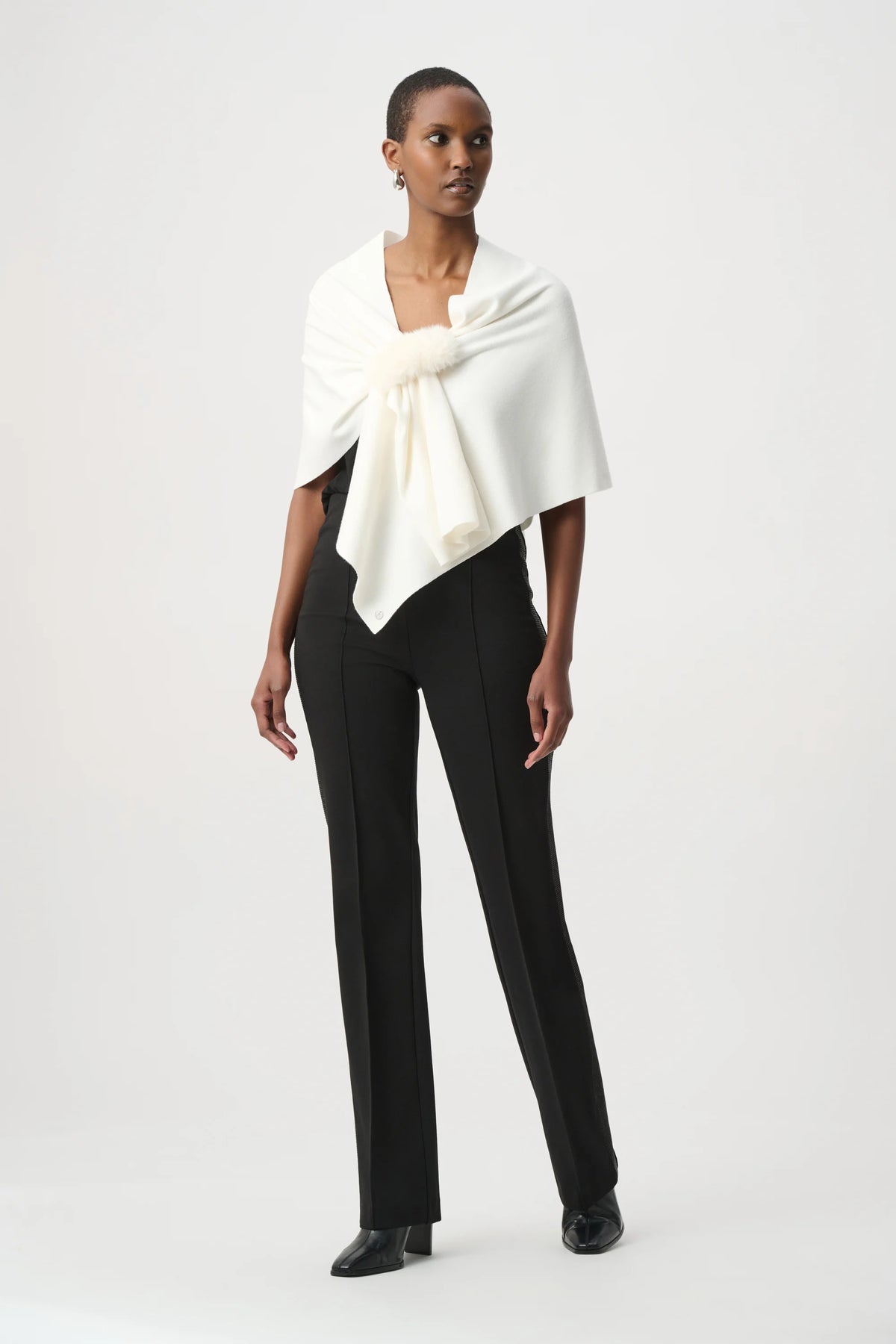 Cover up drapeado blanco 264953