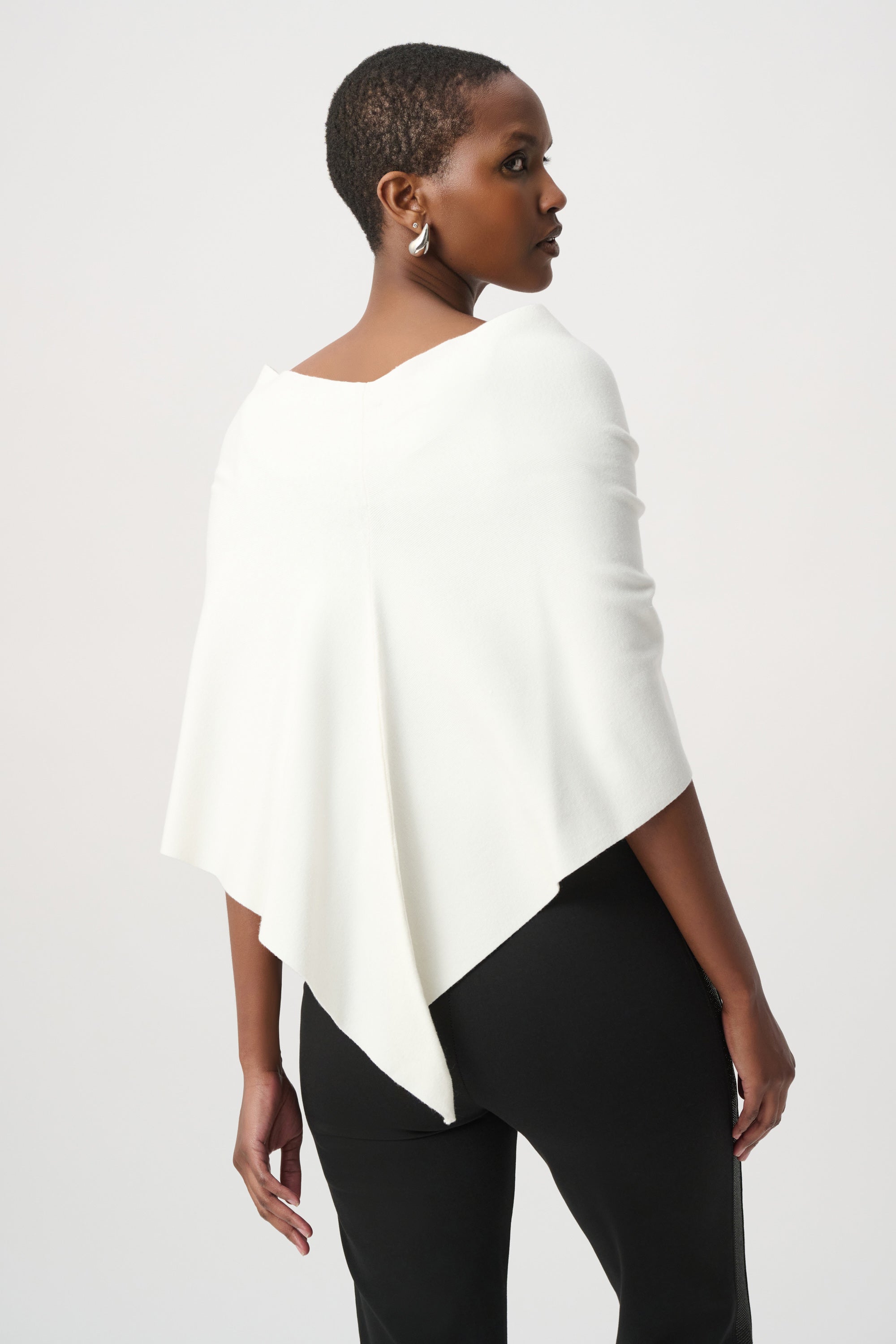 Cover up drapeado blanco 264953