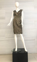 Vestido de coctel con lentejuelas 3T896MXZ