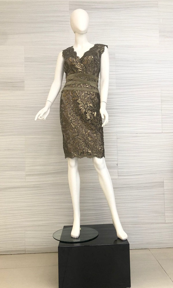 Vestido de coctel con lentejuelas 3T896MXZ