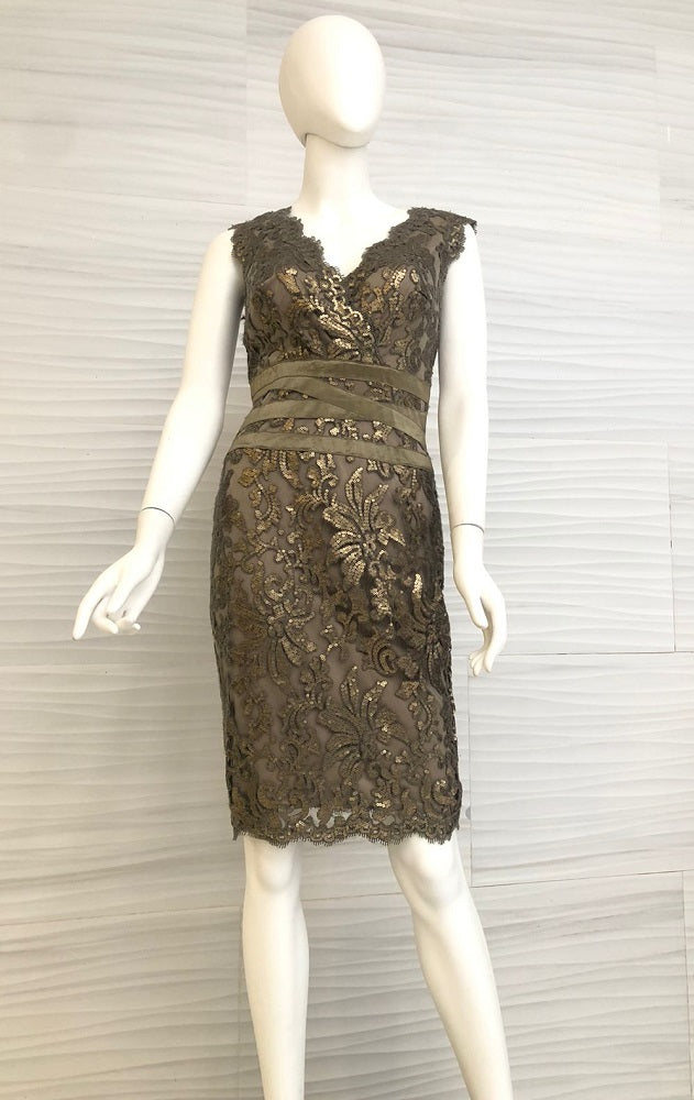 Vestido de coctel con lentejuelas 3T896MXZ