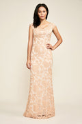Vestido de tul bordado ART16570LY