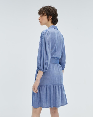 Vestido camisero mezclilla 238212