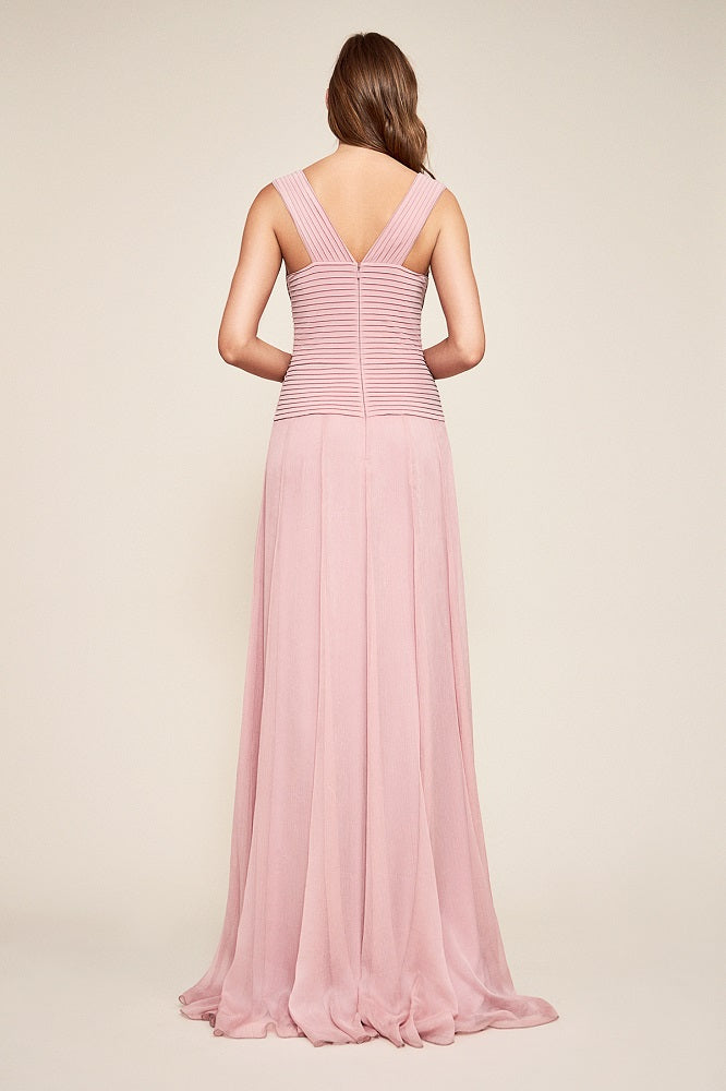 Vestido cruzado palo de rosa  OM18042LY