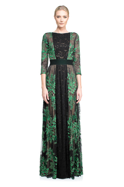 Vestido T S diseño chantillí central AUC16442L