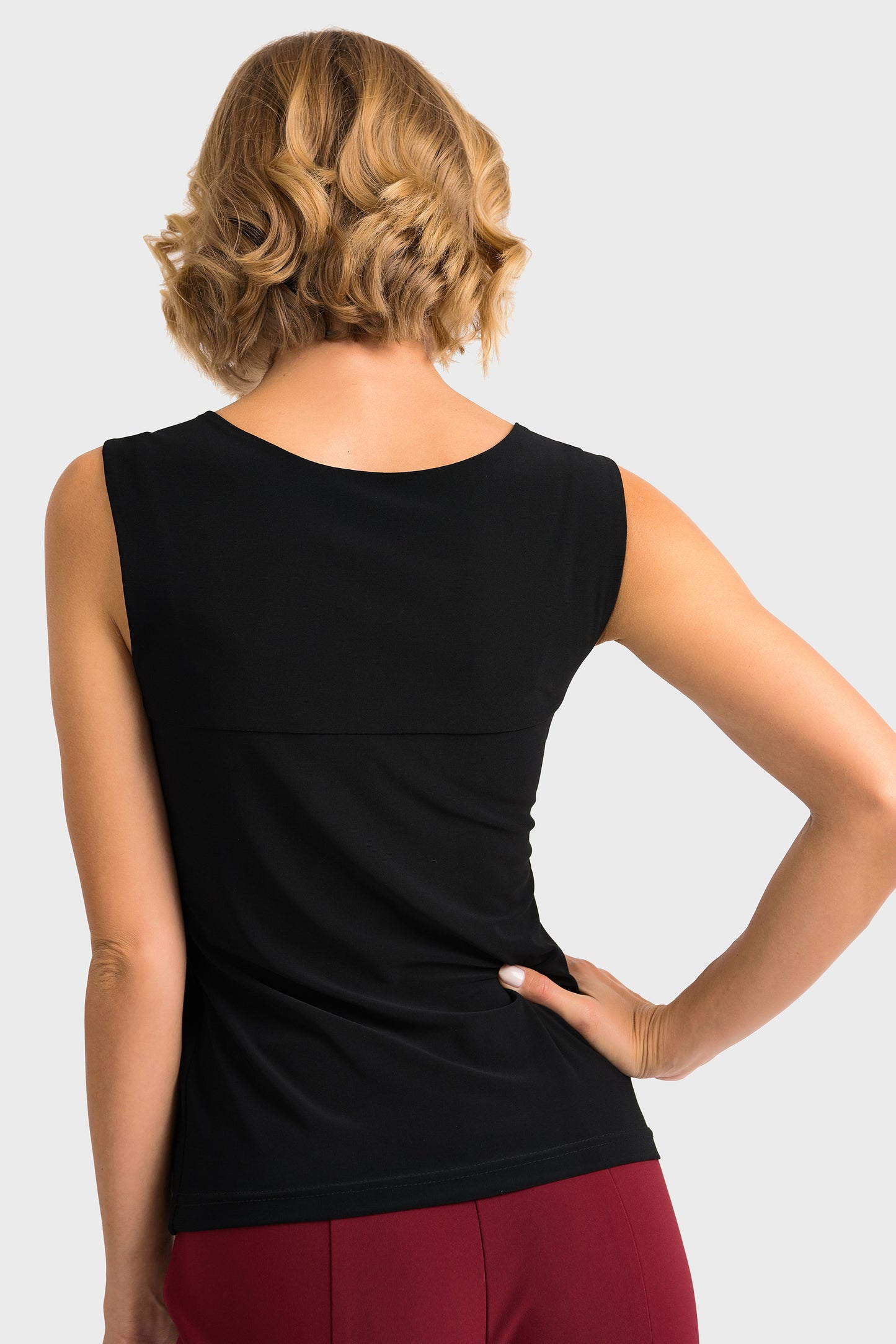 Blusa 143132 Joseph Ribkoff - Negro