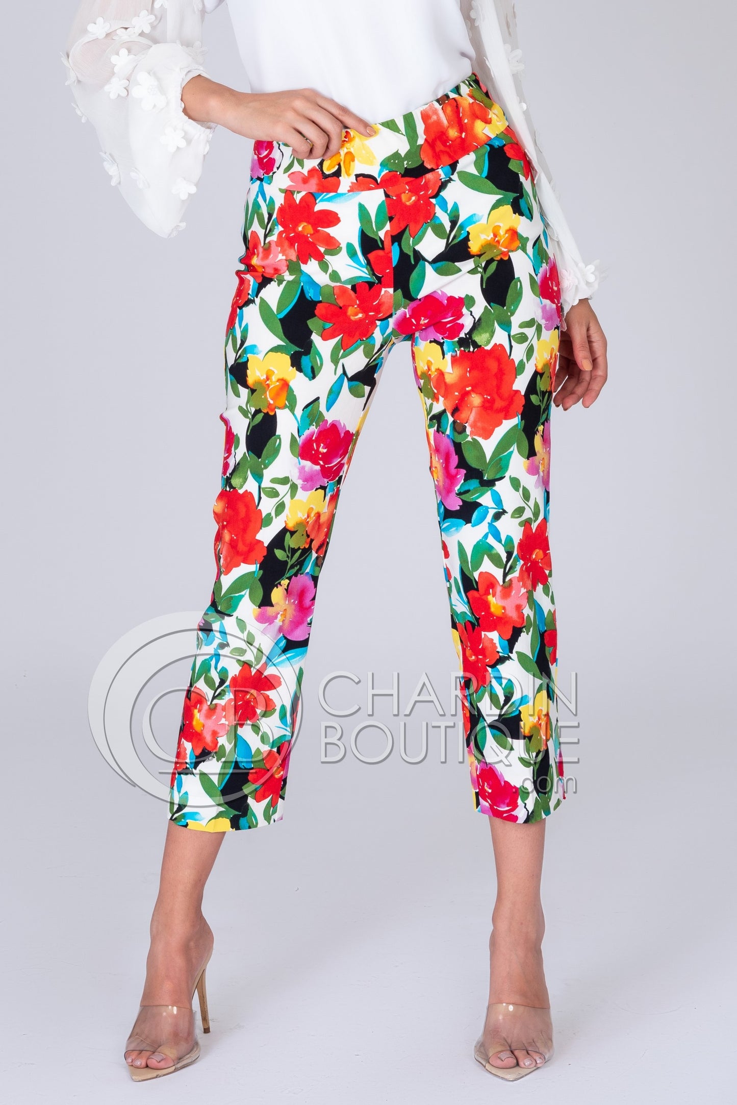 Pantalón estampado de flores 202260 Joseph Ribkoff