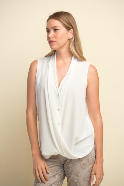 Blusa 211262 Joseph Ribkoff - Blanco