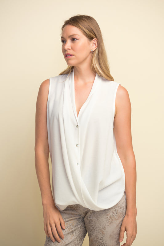 Blusa 211262 Joseph Ribkoff - Blanco