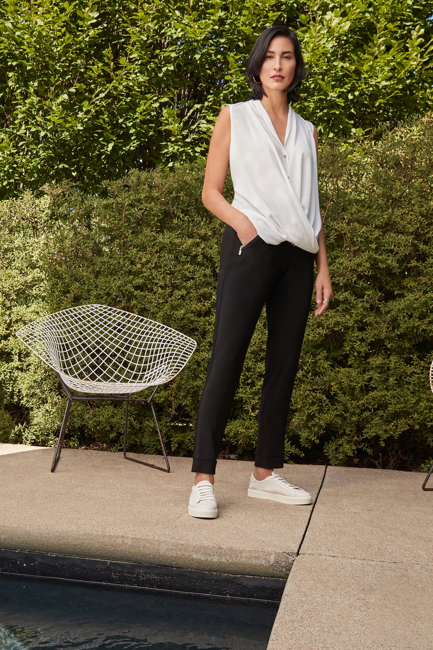 Blusa 211262 Joseph Ribkoff - Blanco