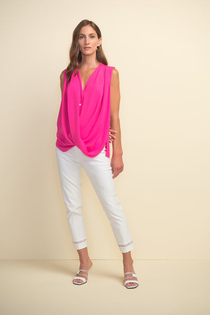 Blusa 211262 Joseph Ribkoff - Azalea Fucsia