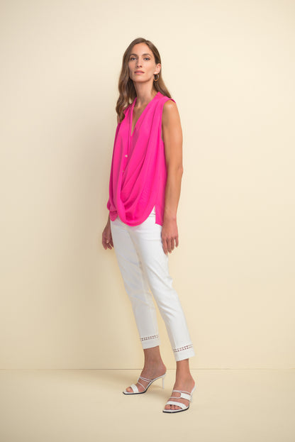 Blusa 211262 Joseph Ribkoff - Azalea Fucsia