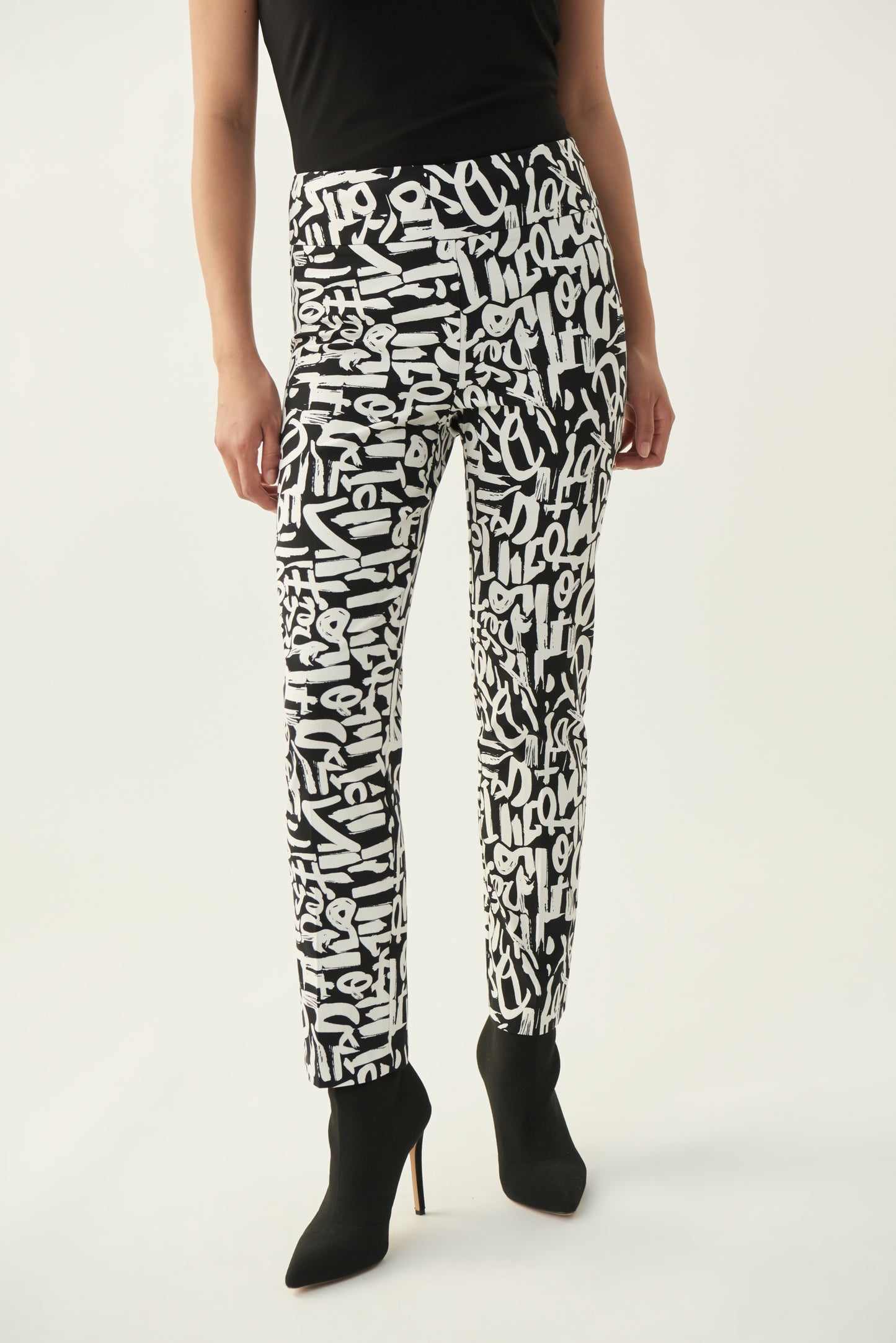 Pantalón 213696 Joseph Ribkoff - Blanco/Negro