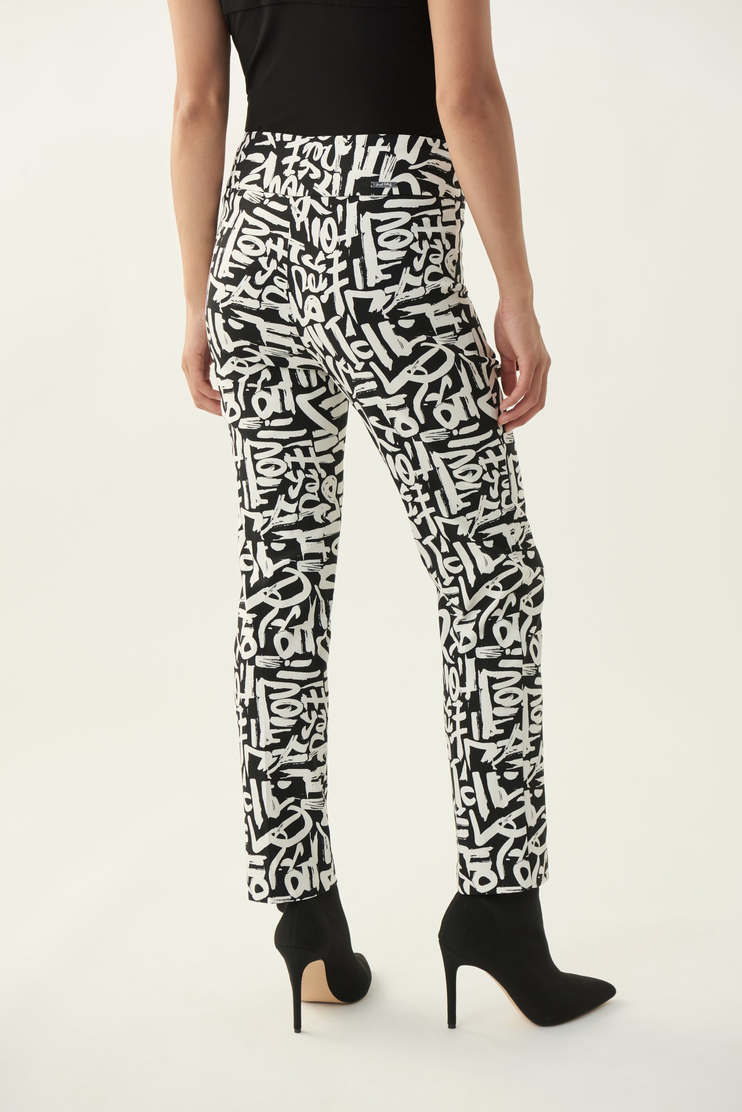 Pantalón 213696 Joseph Ribkoff - Blanco/Negro