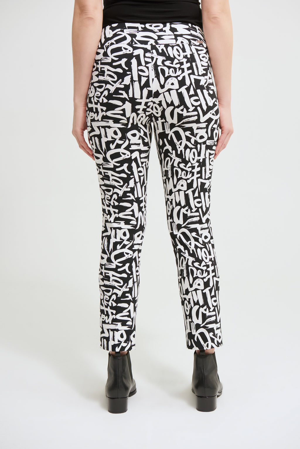 Pantalón 213696 Joseph Ribkoff - Blanco/Negro