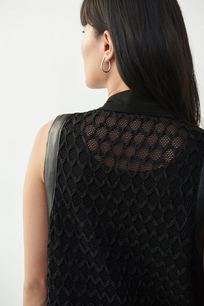 Chaleco negro 221088 Joseph Ribkoff