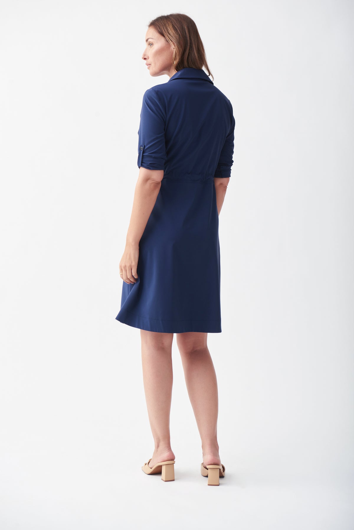 Vestido azul marino 221112