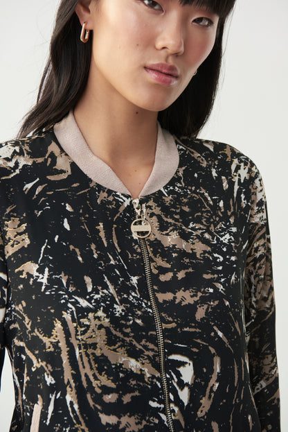 Chaqueta bomber negra 221139