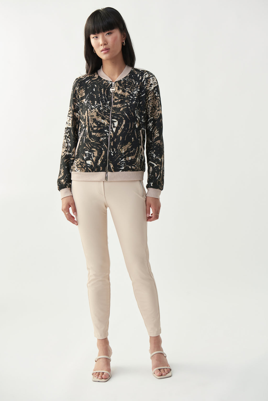 Chaqueta bomber negra 221139