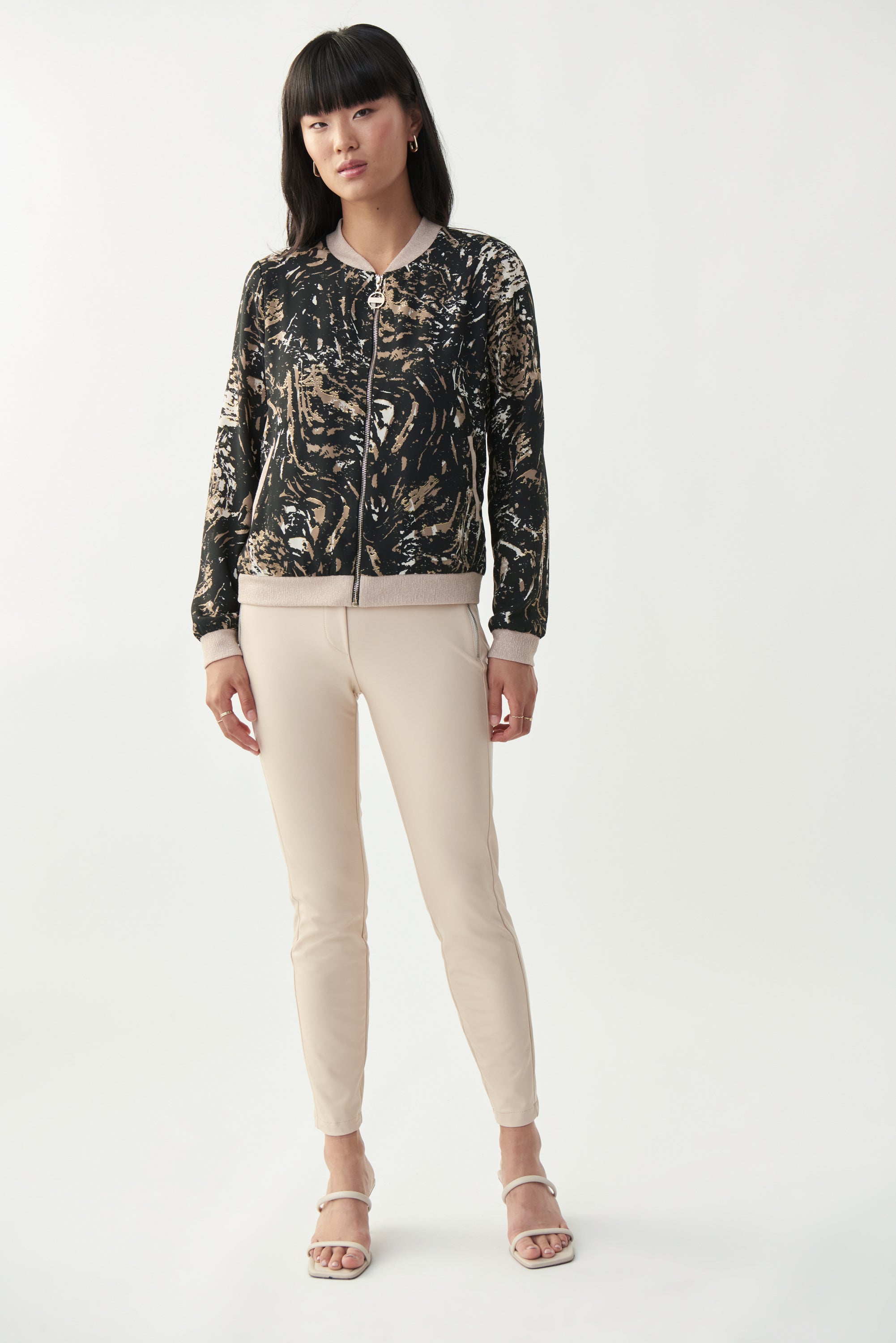 Chaqueta bomber negra 221139