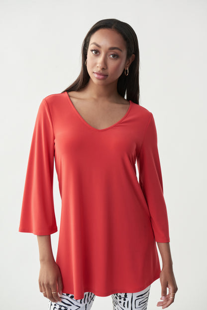 Blusa rojo brillante 221195