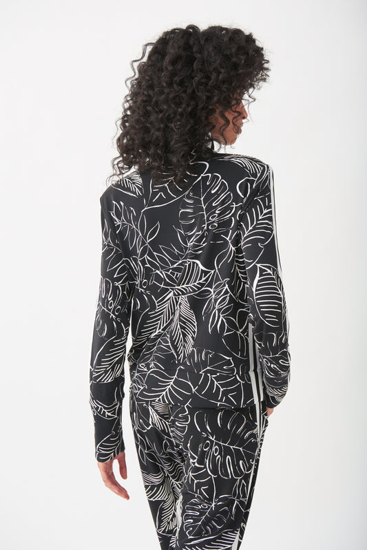 Chamarra blanco con negro 221201