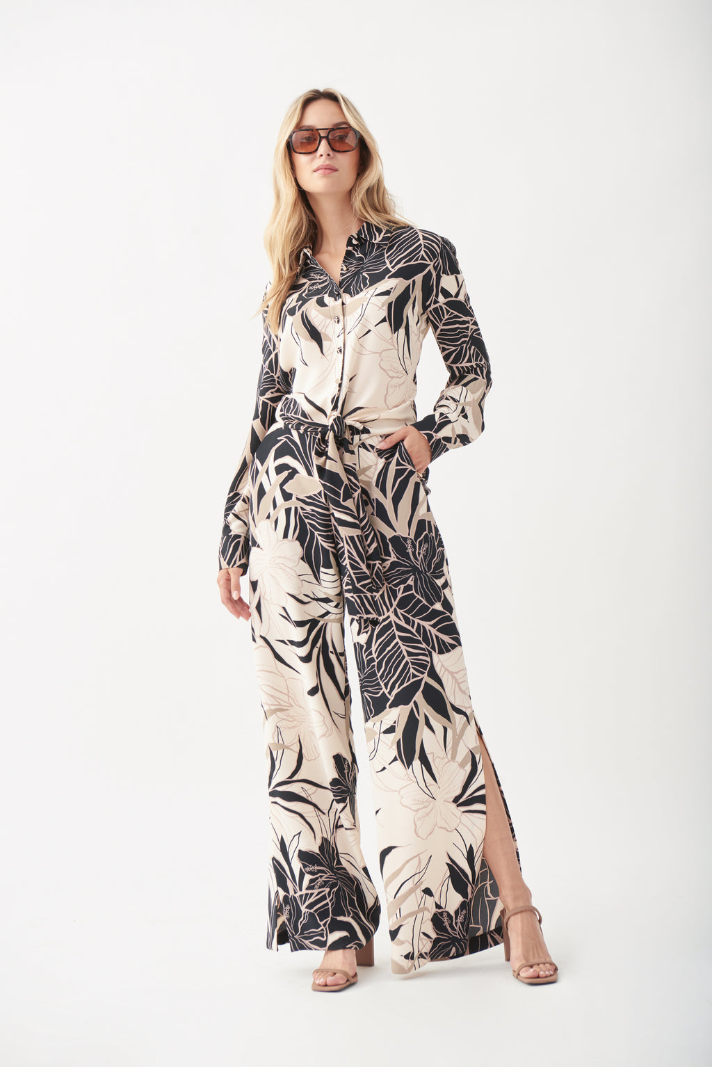 Blusa estampado tropical 221223