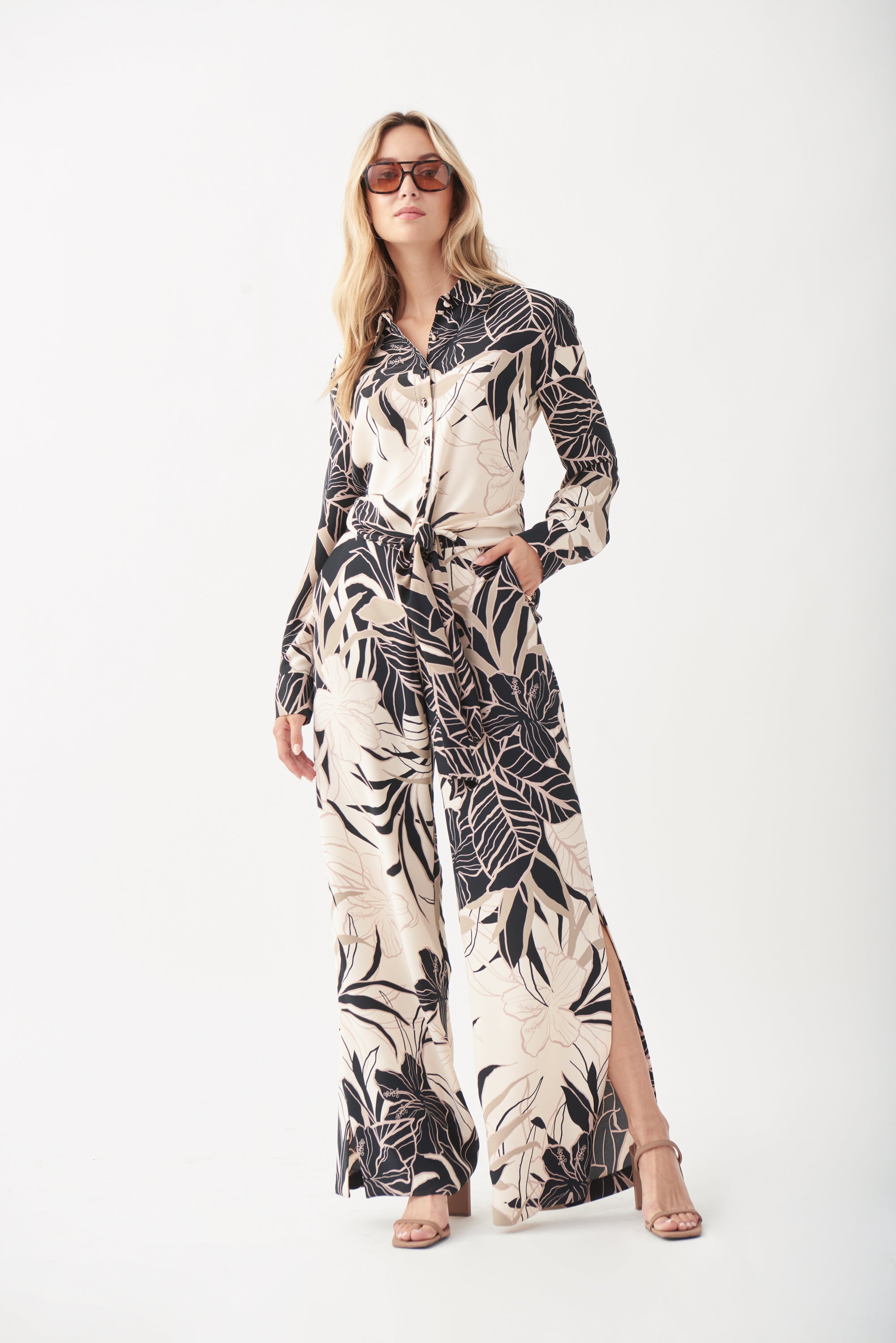 Blusa estampado tropical 221223