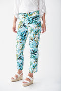 Pantalón estampado azul 221324