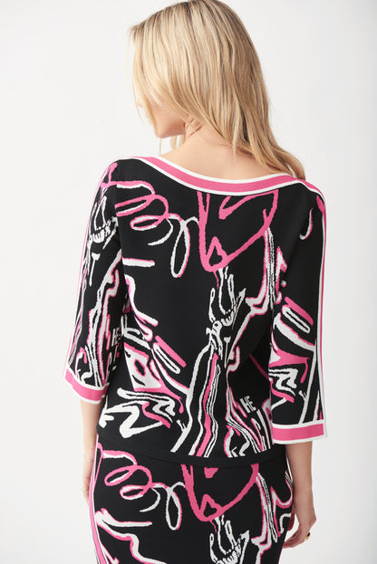 Jersey estampado abstracto 221915