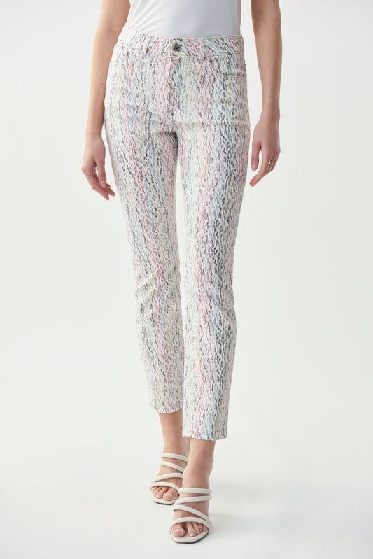 Jeans blanco multicolor 221941