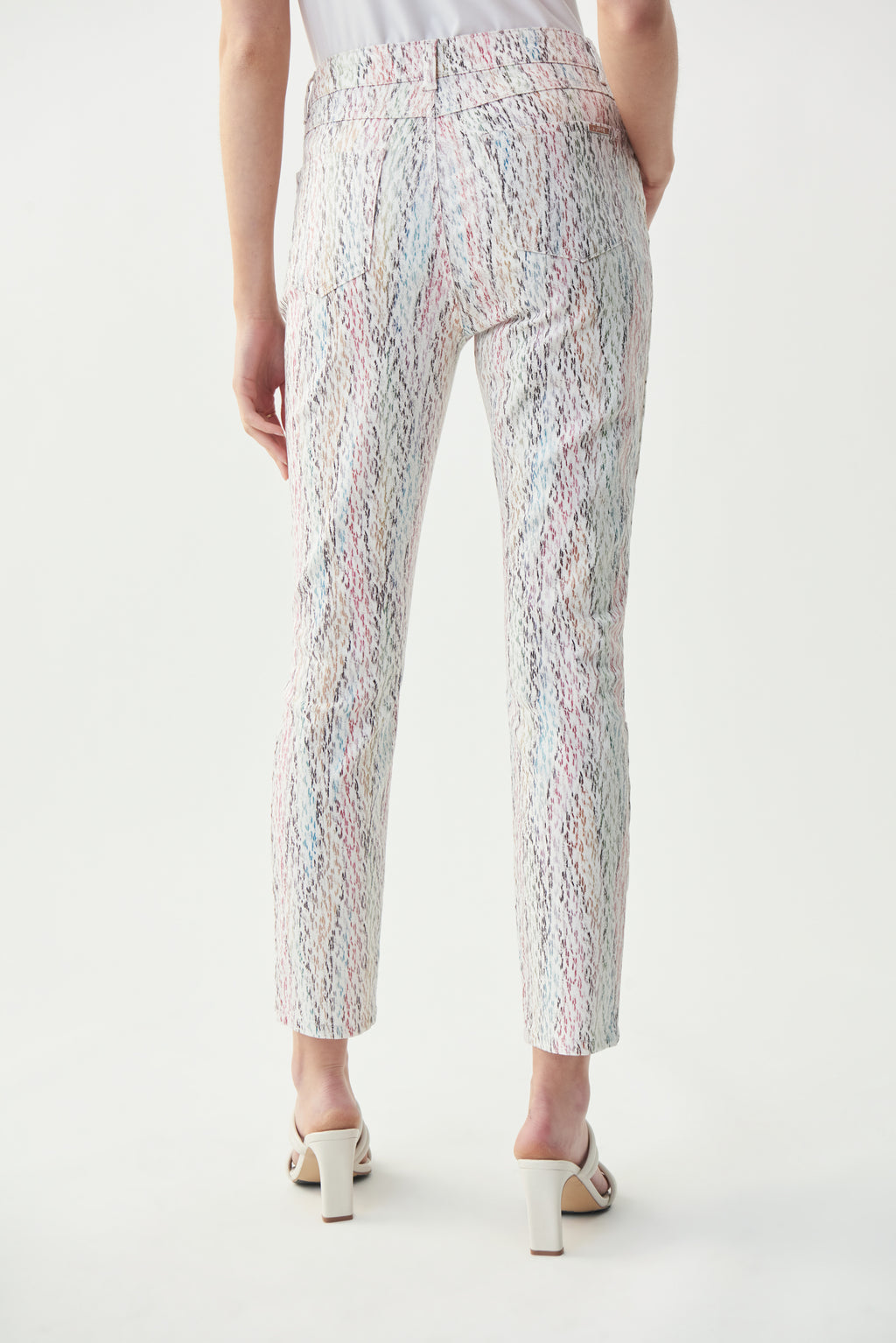 Jeans blanco multicolor 221941