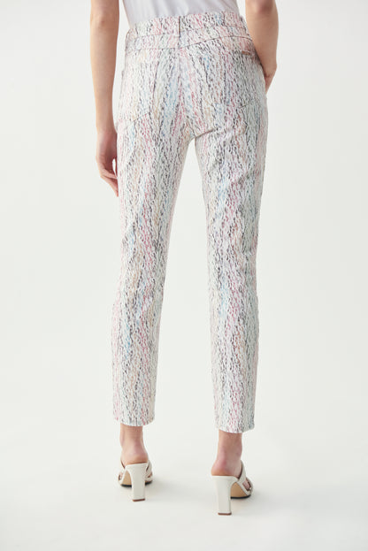 Jeans blanco multicolor 221941