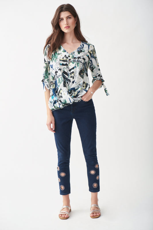 Jeans azul índigo 221942