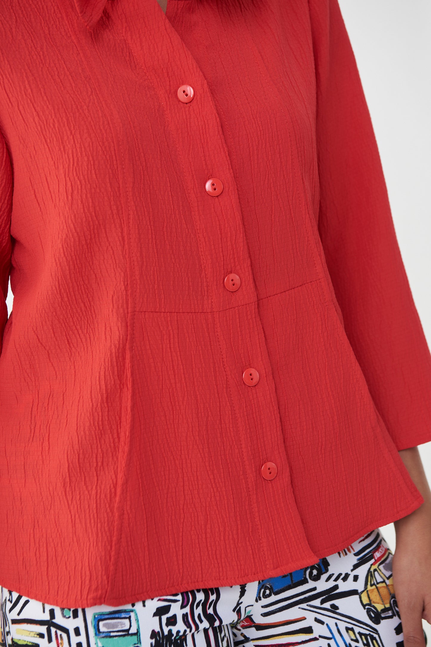 Chaqueta 222026 Rojo Laqueado