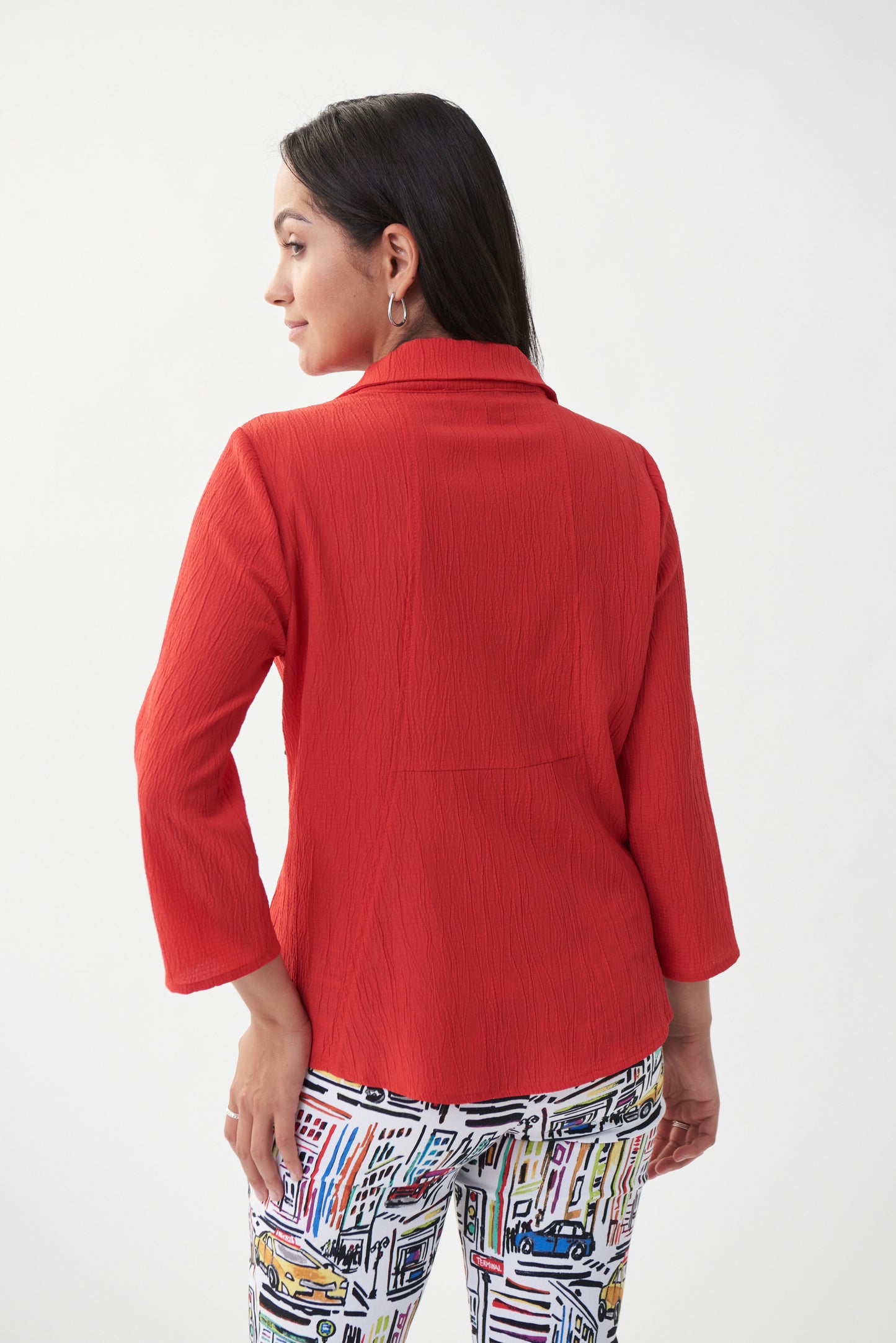Chaqueta 222026 Rojo Laqueado