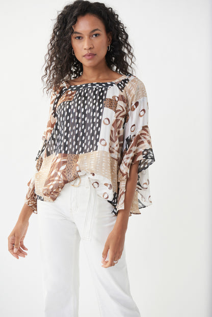 Blusa estampada 222180 Joseph Ribkoff