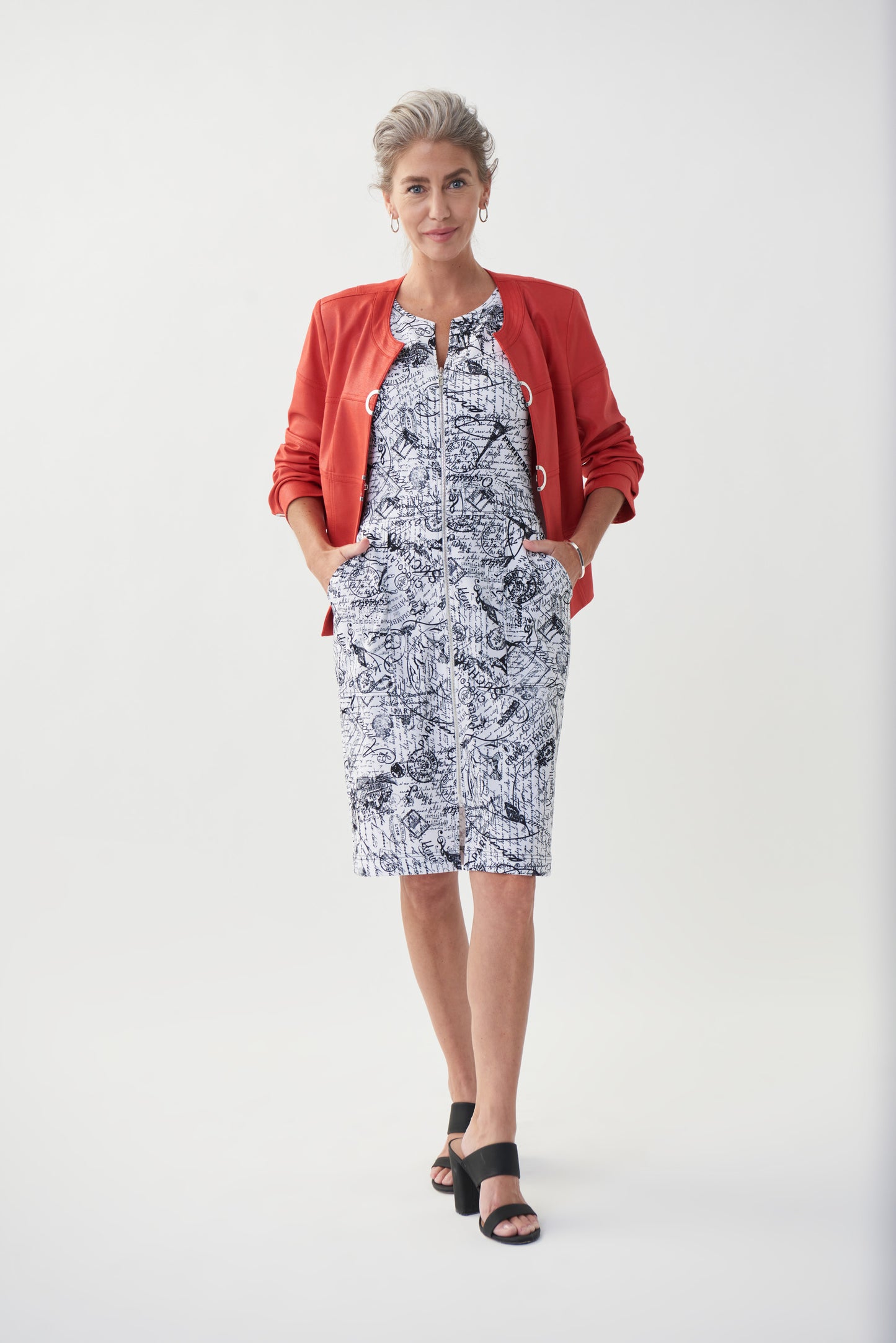 Chaqueta rojo laqueado 222900