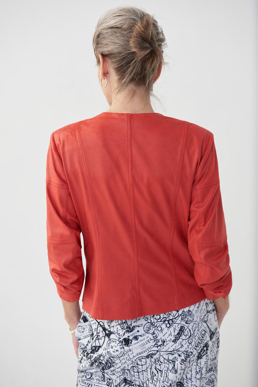 Chaqueta rojo laqueado 222900