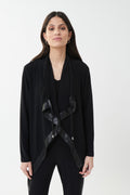 Cover up negro con eco piel 223091