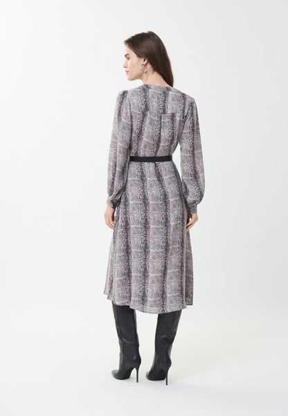 Vestido animal print 223155